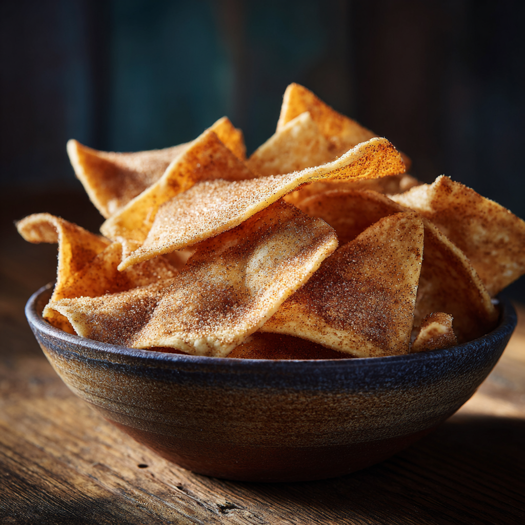 Tortilla Cinnamon Chips Recipe