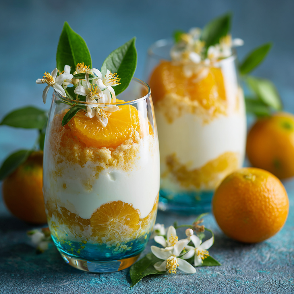 Citrus Blossom Cloud Verrine Recipe