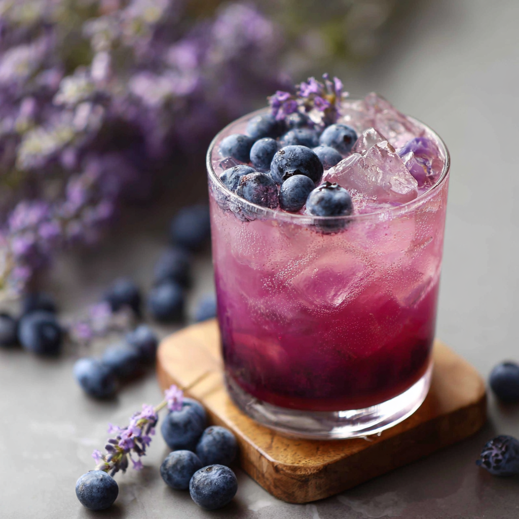 Blueberry Lavender Fizz Recipe