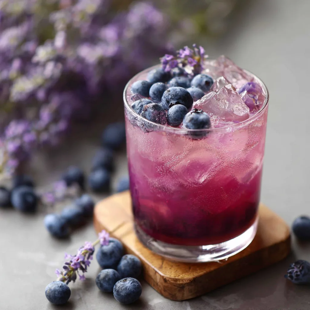 Blueberry Lavender Fizz Recipe