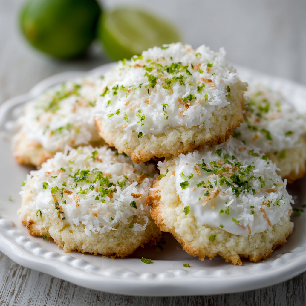 Coconut Lime Sugar Cookies Recipe