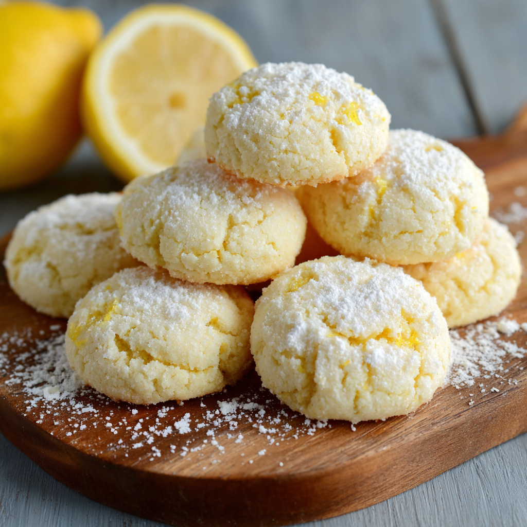 Lemon Ricotta Soft Cookies Recipe
