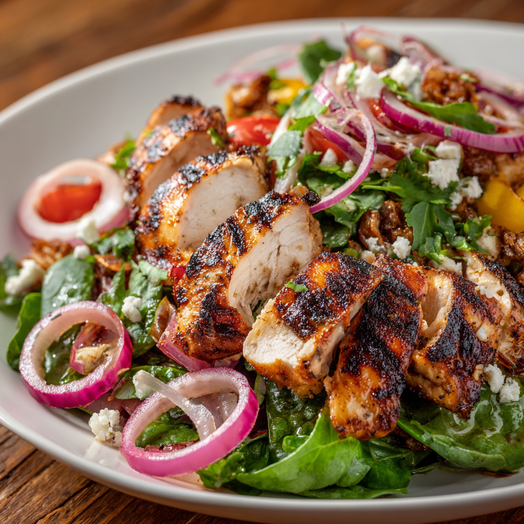 Grilled Chicken Salad Recipe 3 Grilled Chicken Salad Recipe - Recipe Image