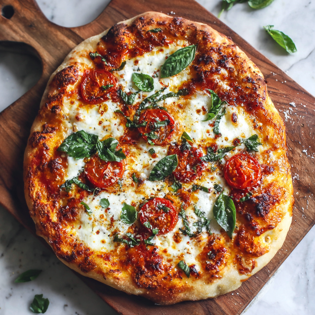 Margherita Pizza Recipe 3 Margherita Pizza Recipe - Recipe Image