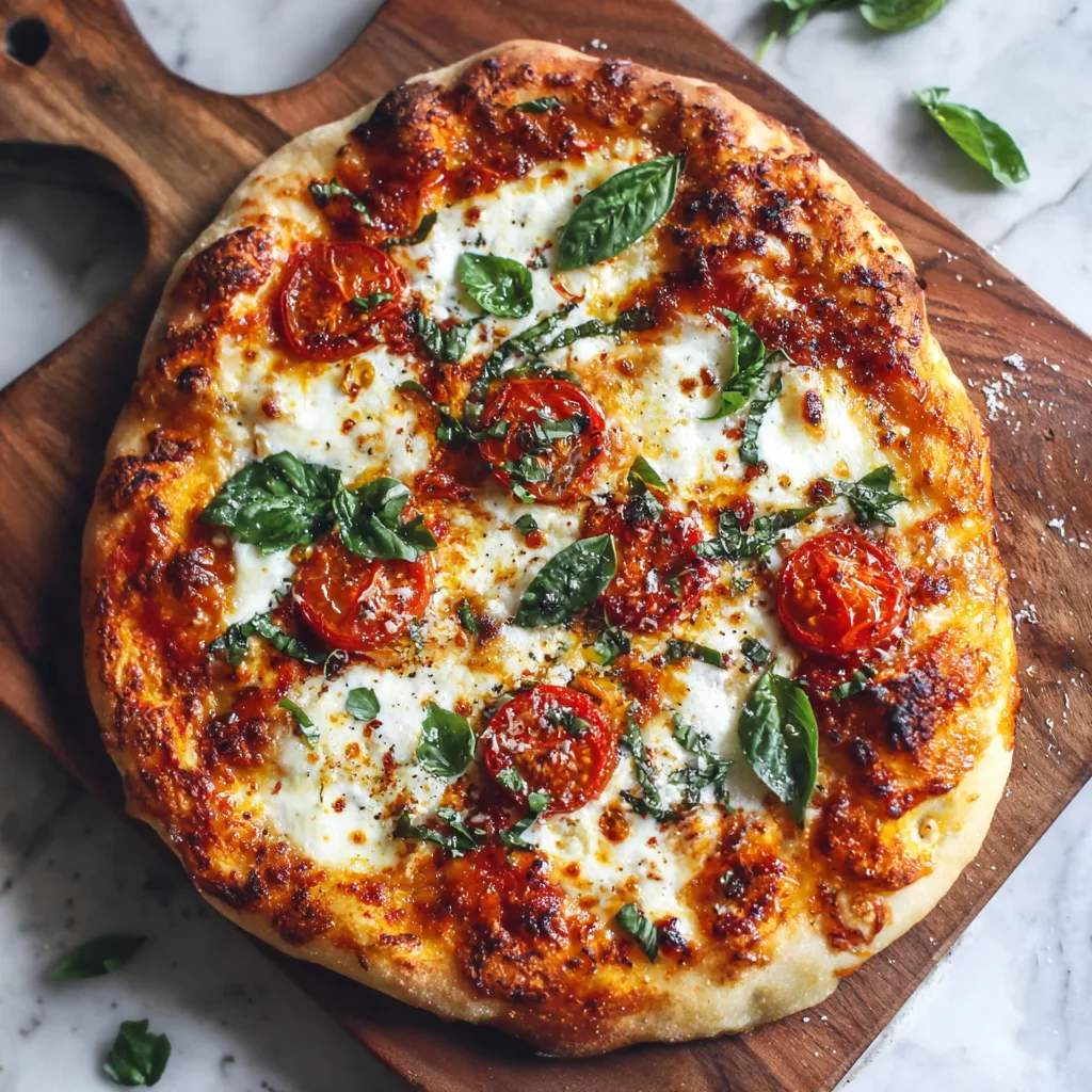 Margherita Pizza Recipe - Recipe Image