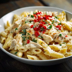 Home 1 Creamy Chicken Alfredo Pasta Recipe
