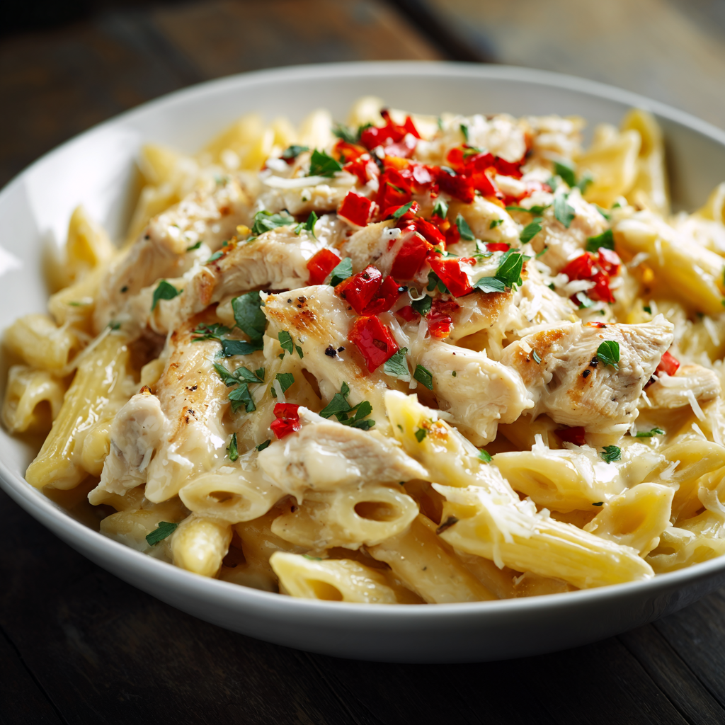 Creamy Chicken Alfredo Pasta Recipe