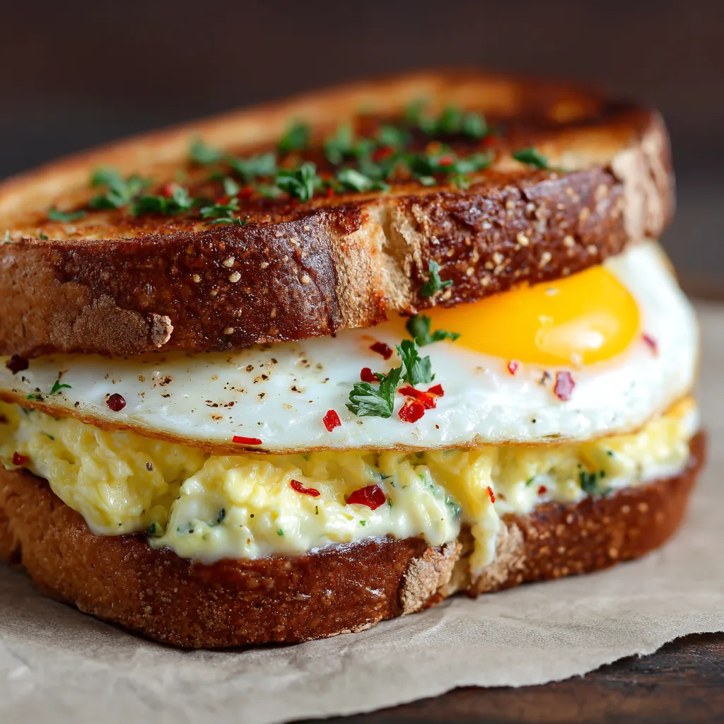 Egg Sandwich Recipe 3 Egg Sandwich Recipe - Recipe Image