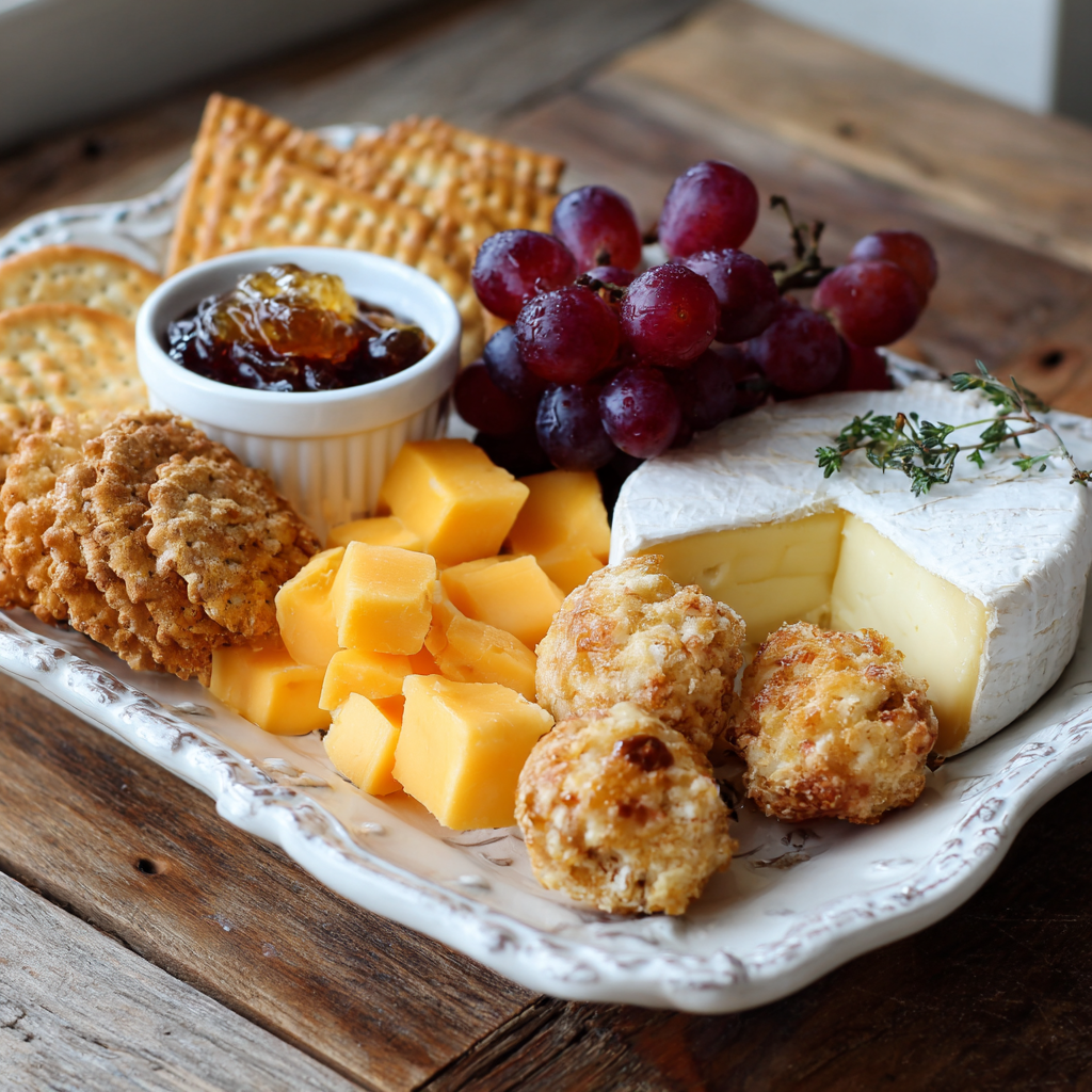 Cheese & Crackers Recipe - Recipe Image