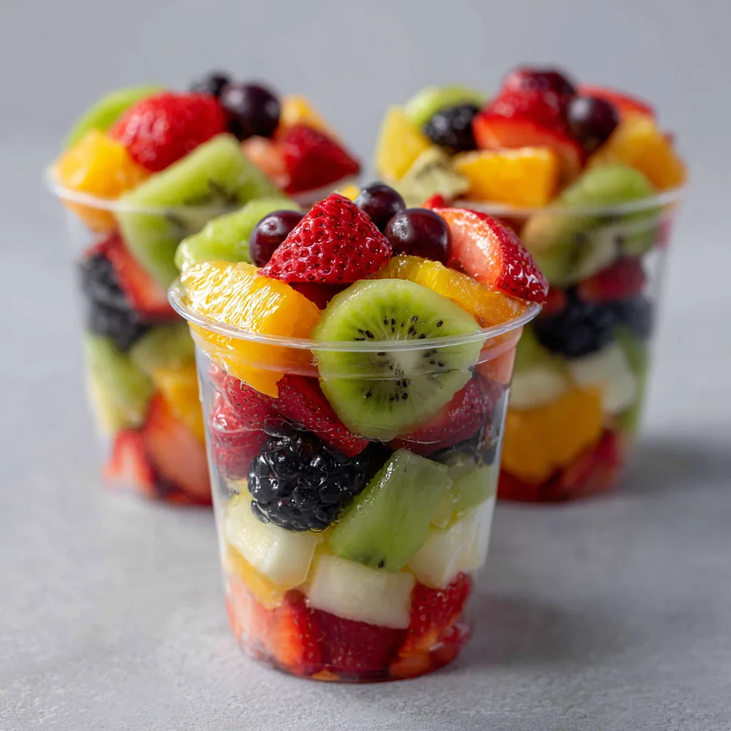 Fruit Salad Cup Recipe - Recipe Image