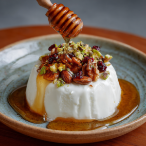 Yogurt with Honey & Nuts Recipe