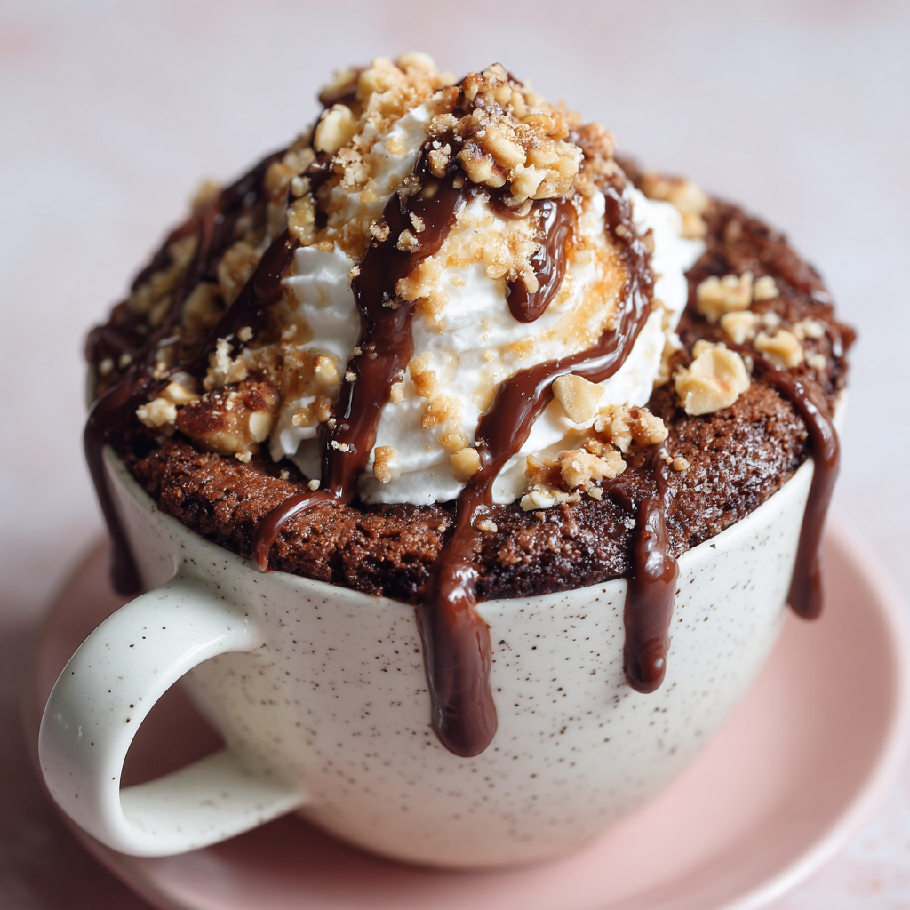 Nutella Mug Cake Recipe