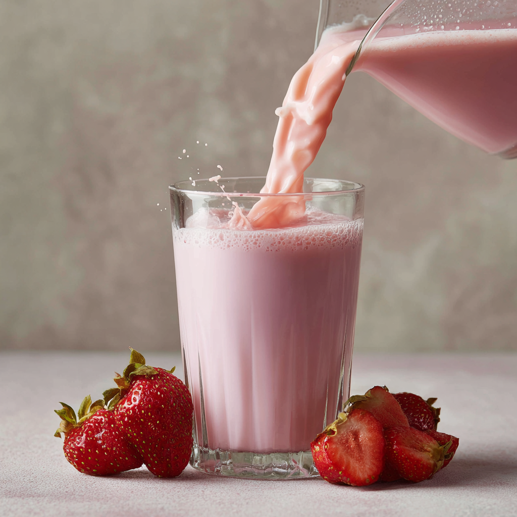 Strawberry Milk Recipe