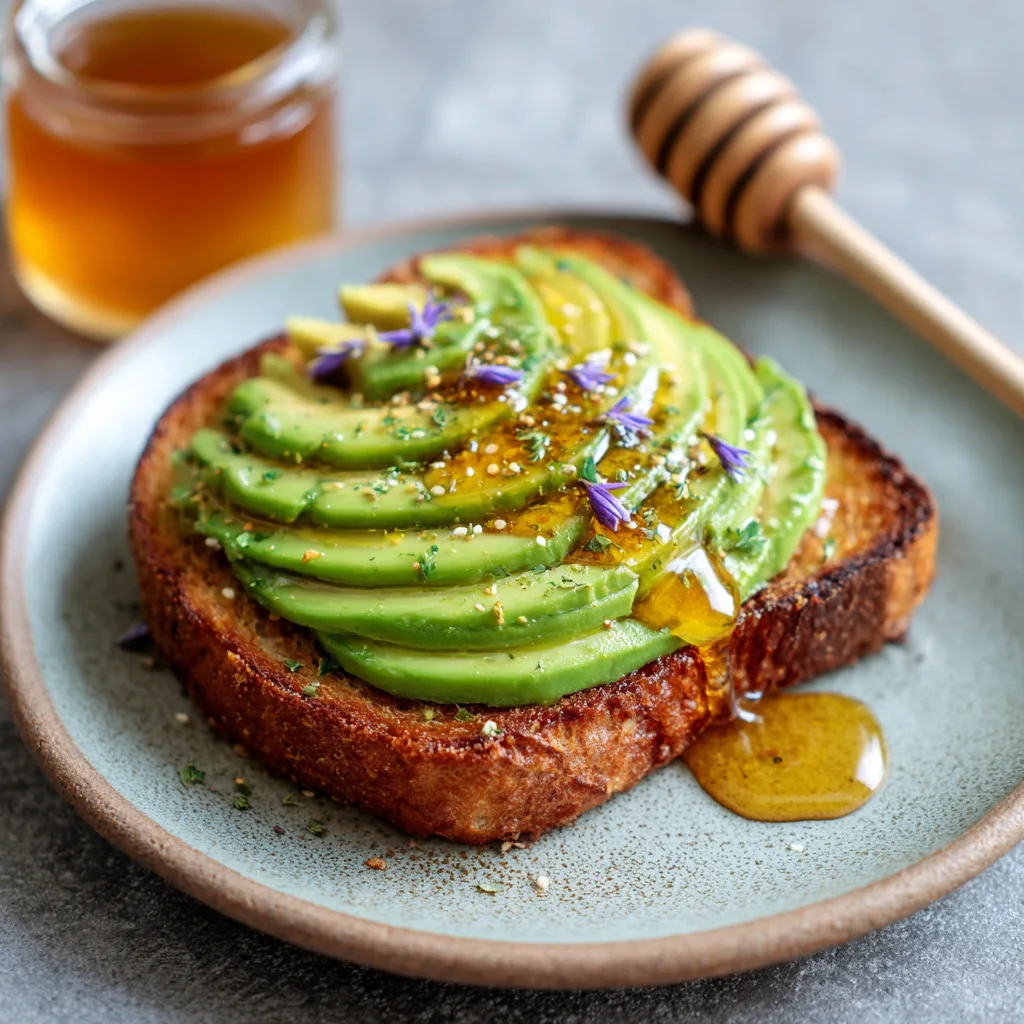 Avocado Honey Toast Recipe 3 Avocado Honey Toast Recipe - Recipe Image