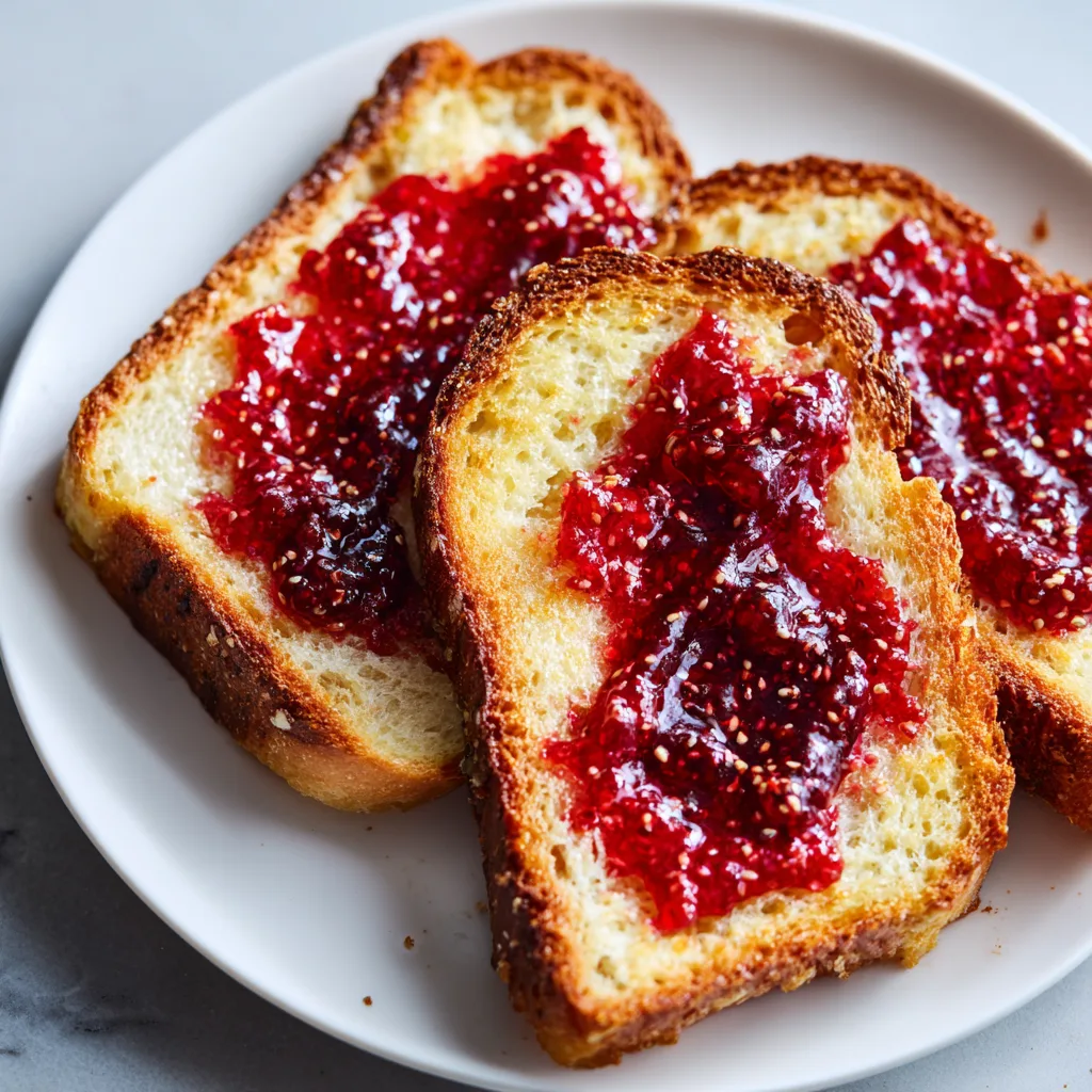 Jam Butter Toast Recipe 3 Jam Butter Toast Recipe - Recipe Image