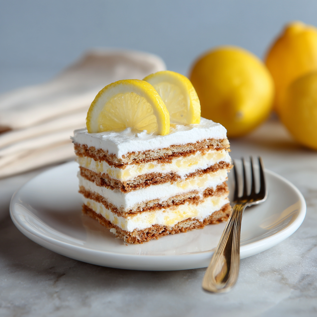 Lemon Icebox Cake Recipe
