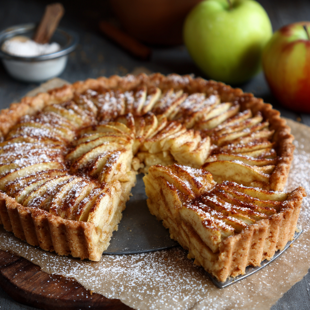 Apple Cinnamon Tart Recipe - Recipe Image