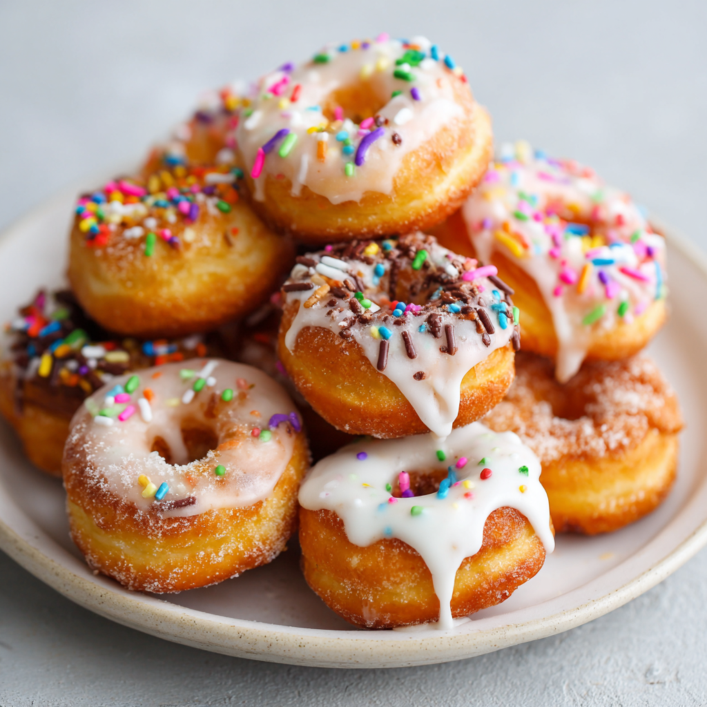Mini Donuts Recipe - Recipe Image