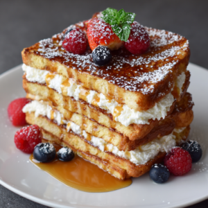 Cream Cheese Stuffed French Toast Recipe