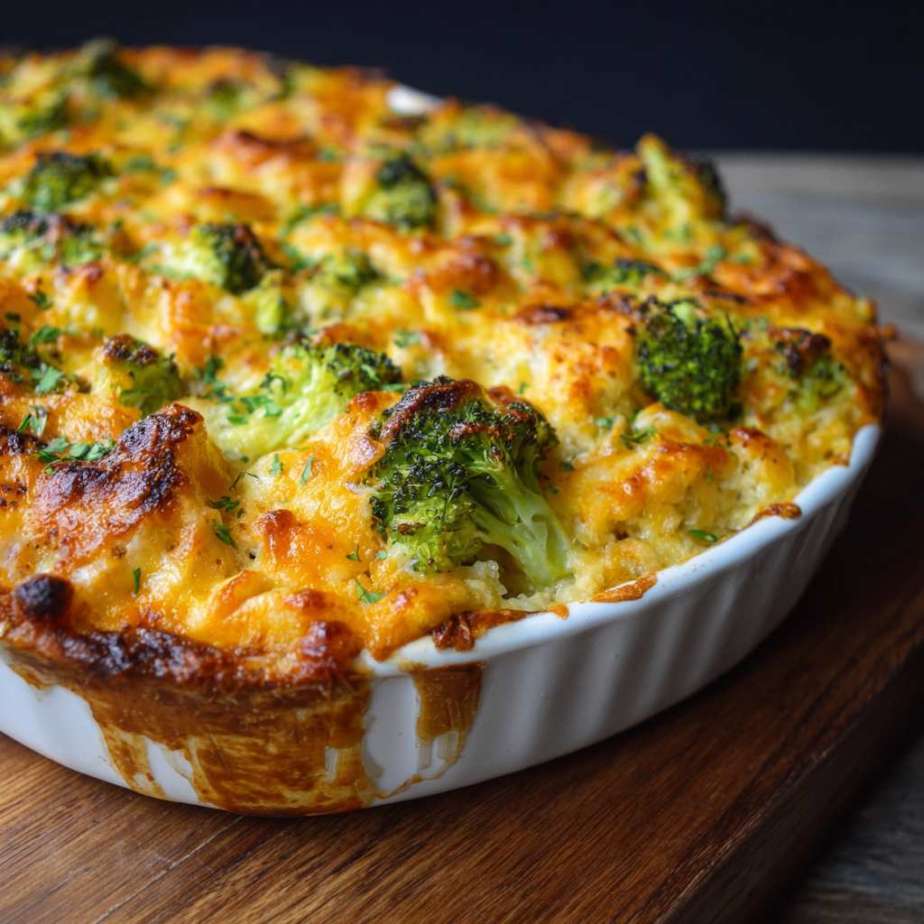 Cheesy Broccoli Casserole Recipe