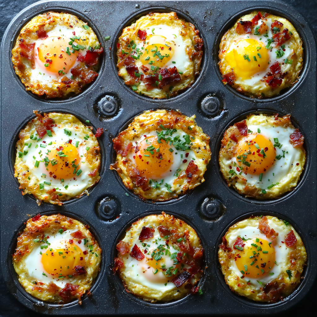 Savory Breakfast Egg Muffins Recipe