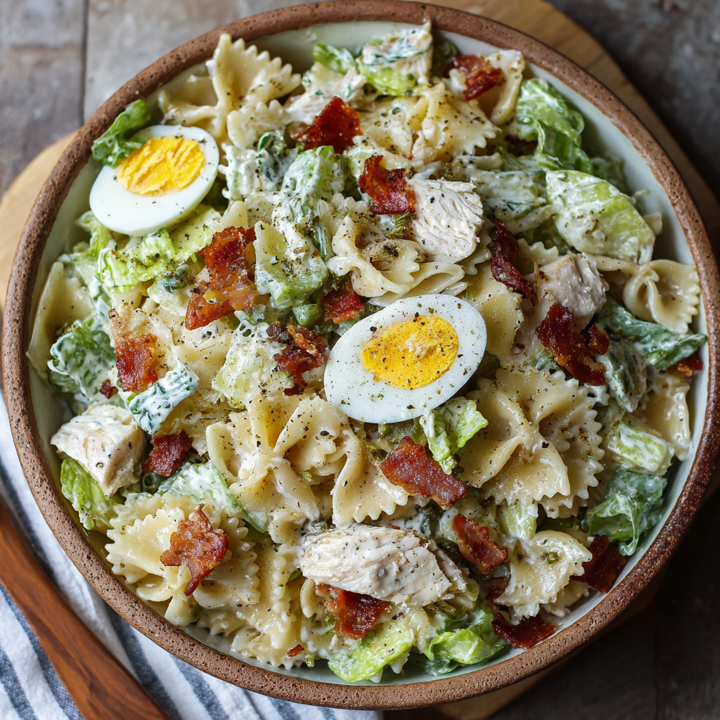 Caesar Pasta Salad Recipe
