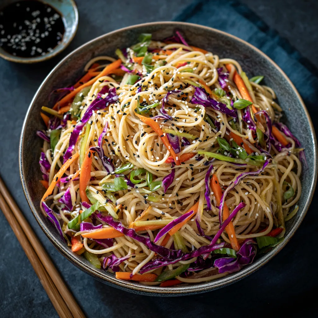 Asian Sesame Noodle Salad Recipe