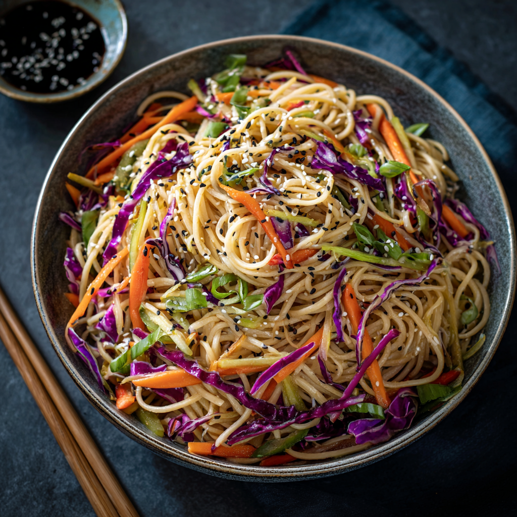 Asian Sesame Noodle Salad Recipe