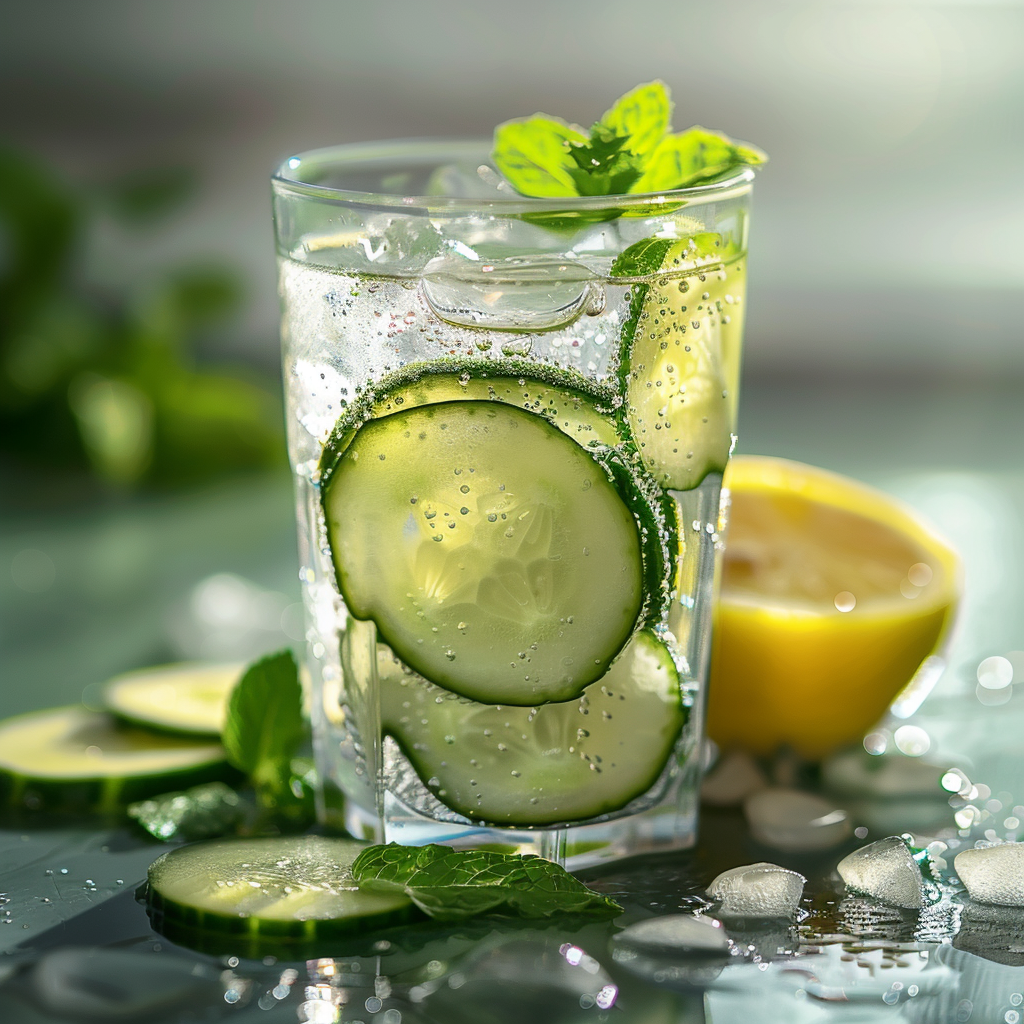 Cucumber Mint Lemon Cooler Recipe 2 Cucumber Mint Lemon Cooler Recipe - Recipe Image