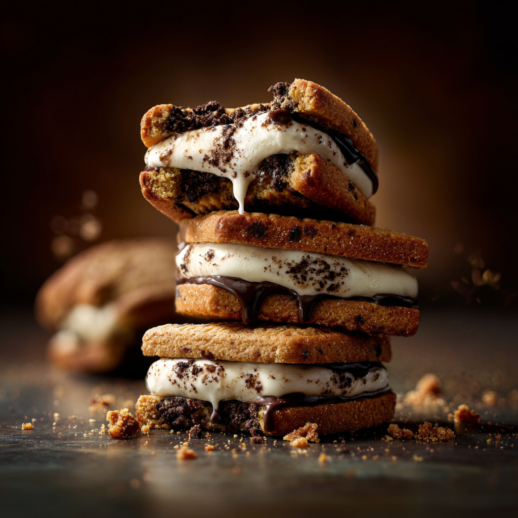 Mini Ice Cream Sandwich Bites Recipe - Recipe Image