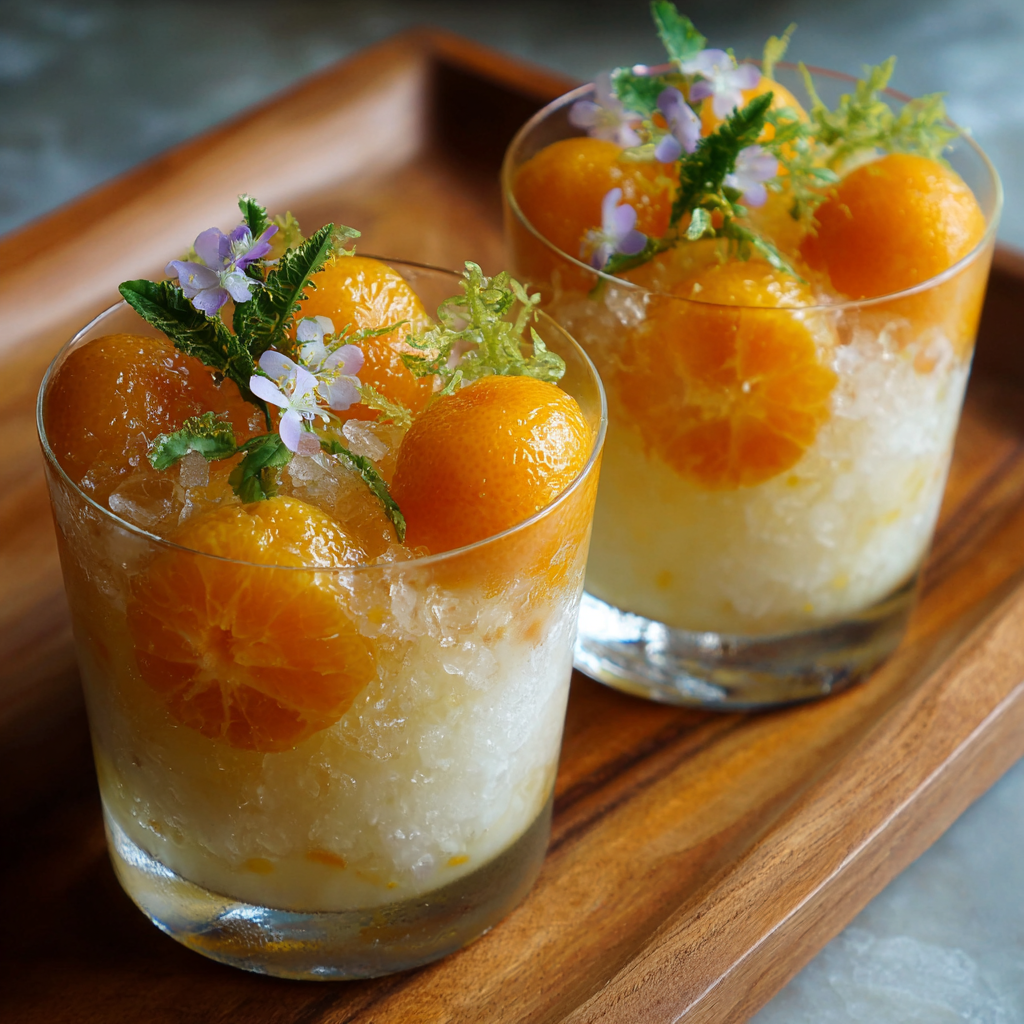 Citrus Blossom Cloud Verrine Recipe 2 Citrus Blossom Cloud Verrine Recipe - Recipe Image