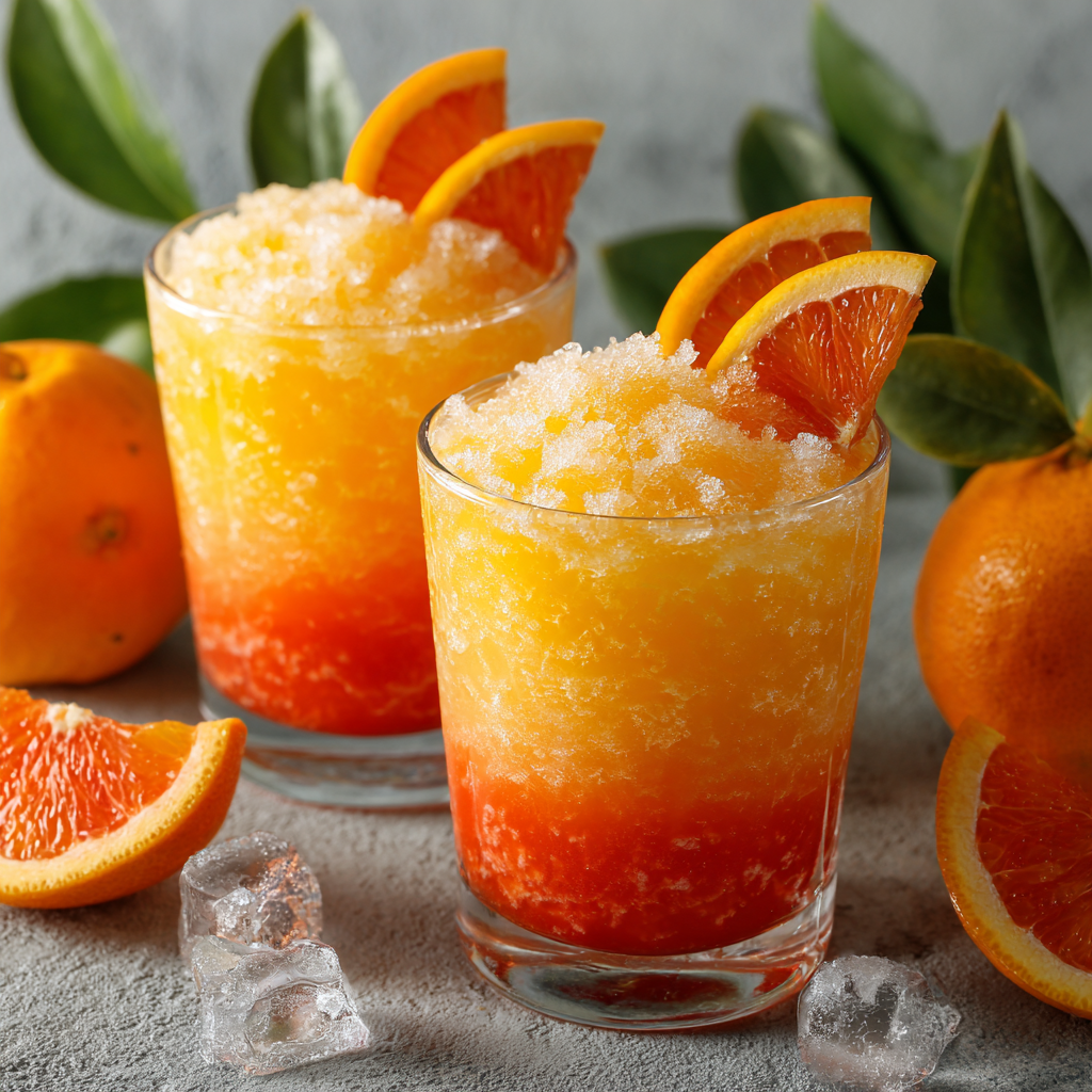 Frozen Citrus Sunrise Recipe - Recipe Image