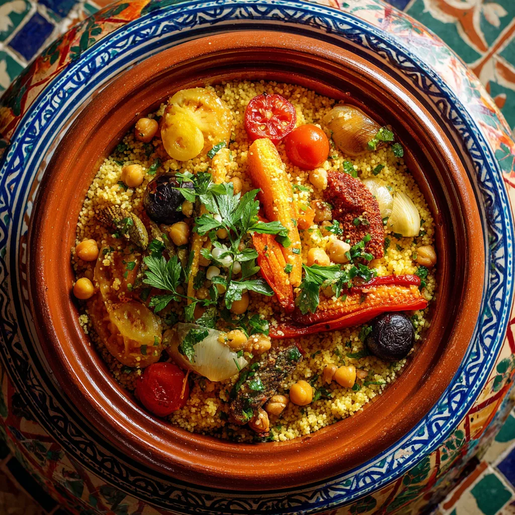 Traditional Couscous Recipe 2 Traditional Couscous Recipe - Recipe Image