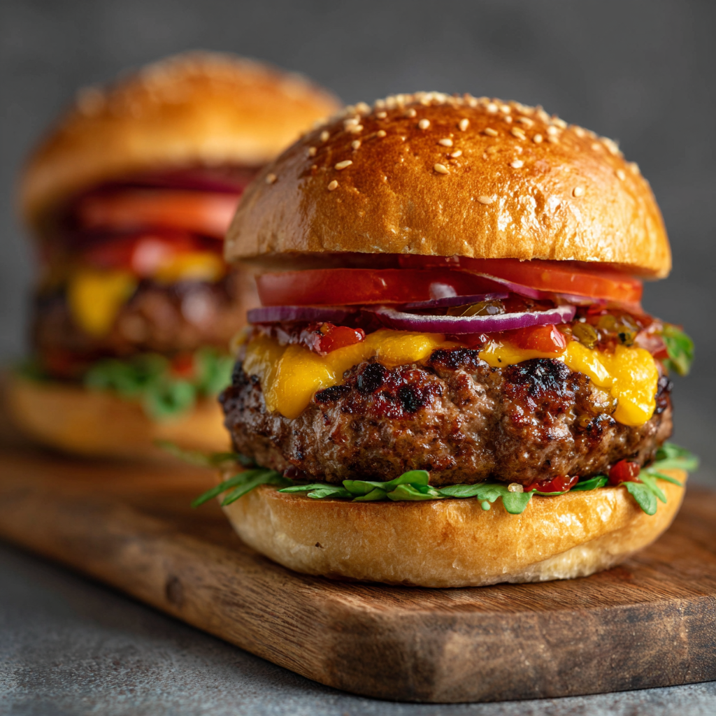 Beef Burger Recipe 2 Beef Burger Recipe - Recipe Image