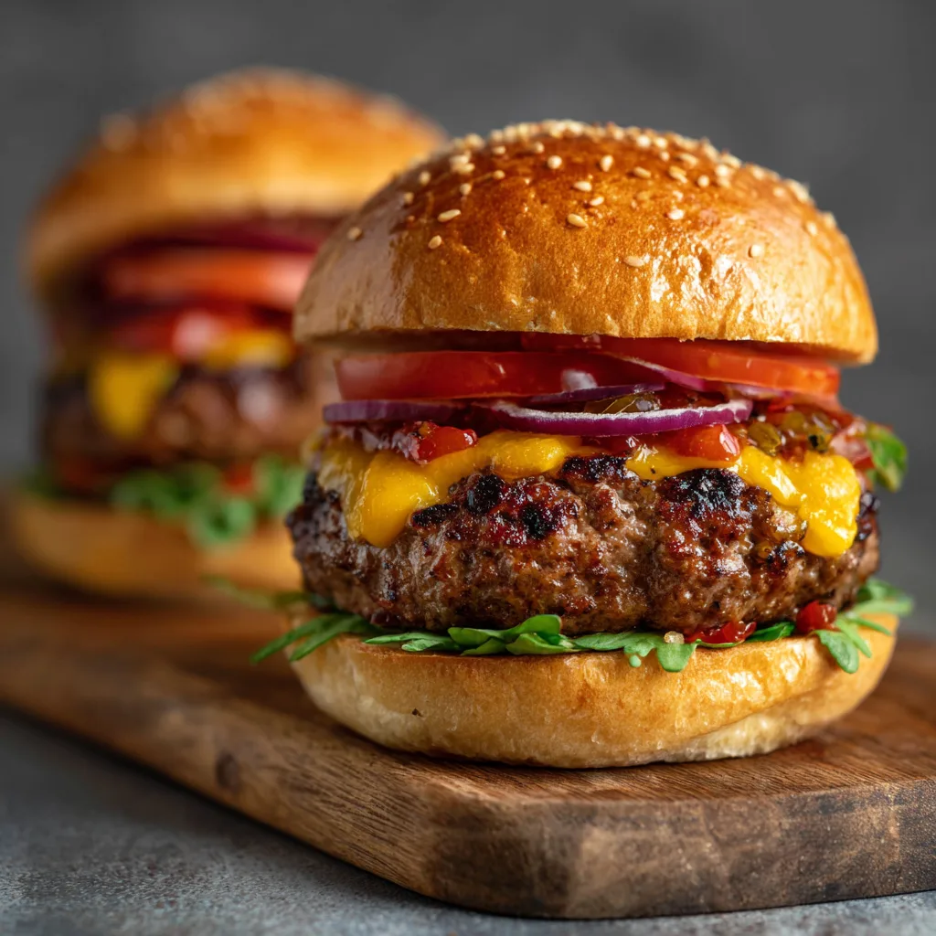Beef Burger Recipe 2 Beef Burger Recipe - Recipe Image