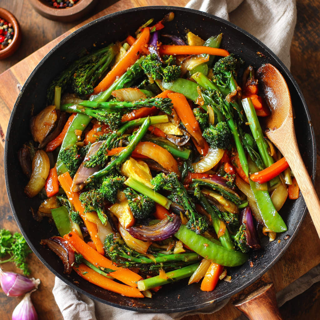 Vegetable Stir Fry Recipe - Recipe Image