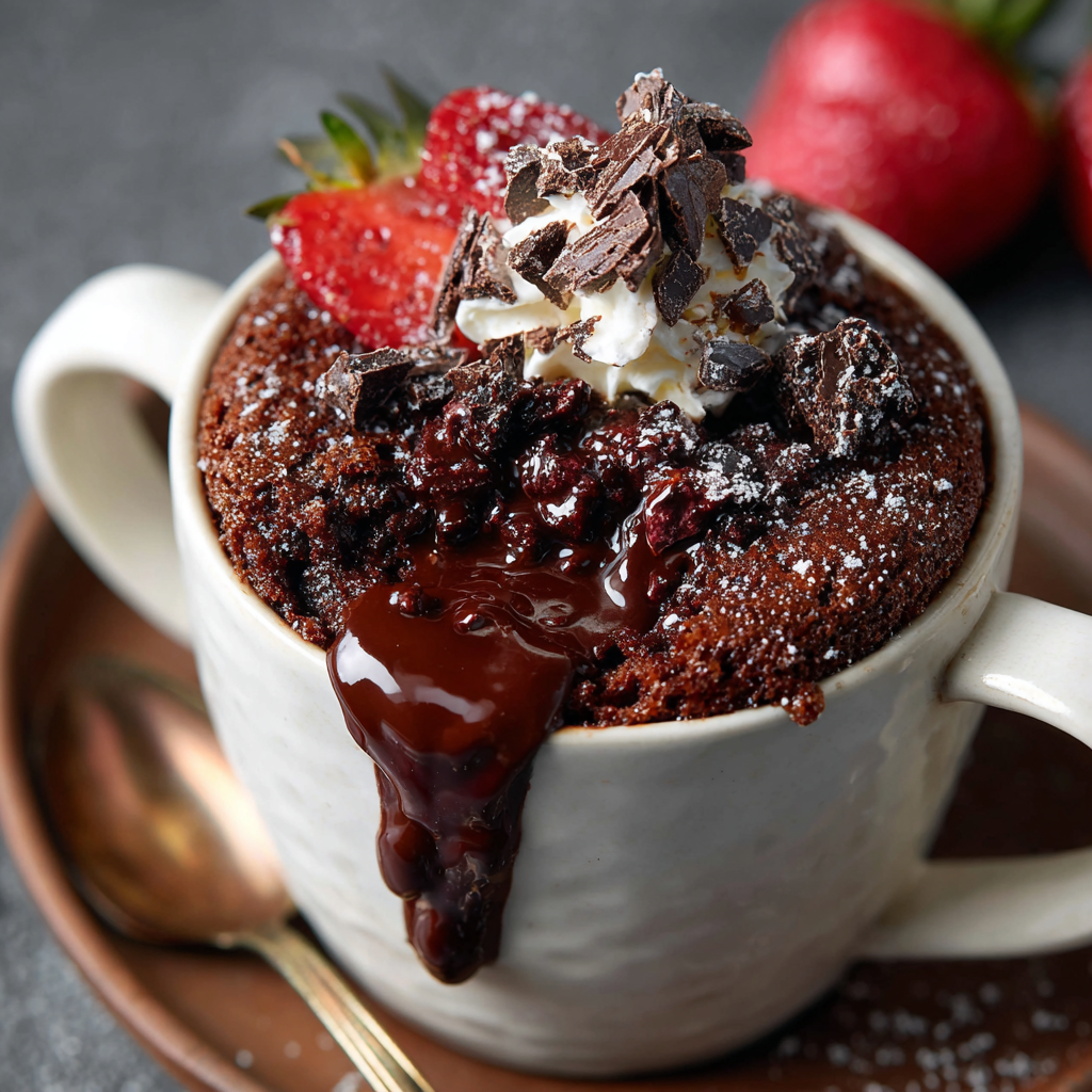 Chocolate Mug Cake Recipe - Recipe Image