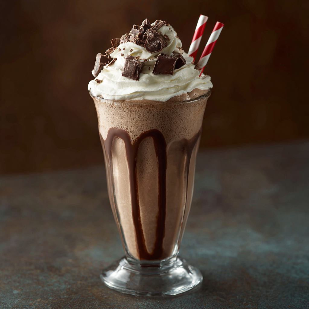 Chocolate Milkshake Recipe - Recipe Image