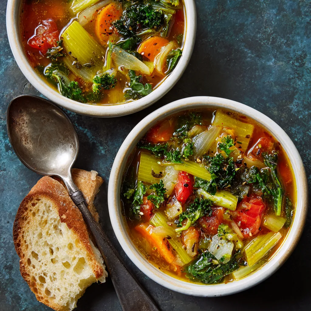 Vegetable Soup Recipe 2 Vegetable Soup Recipe - Recipe Image