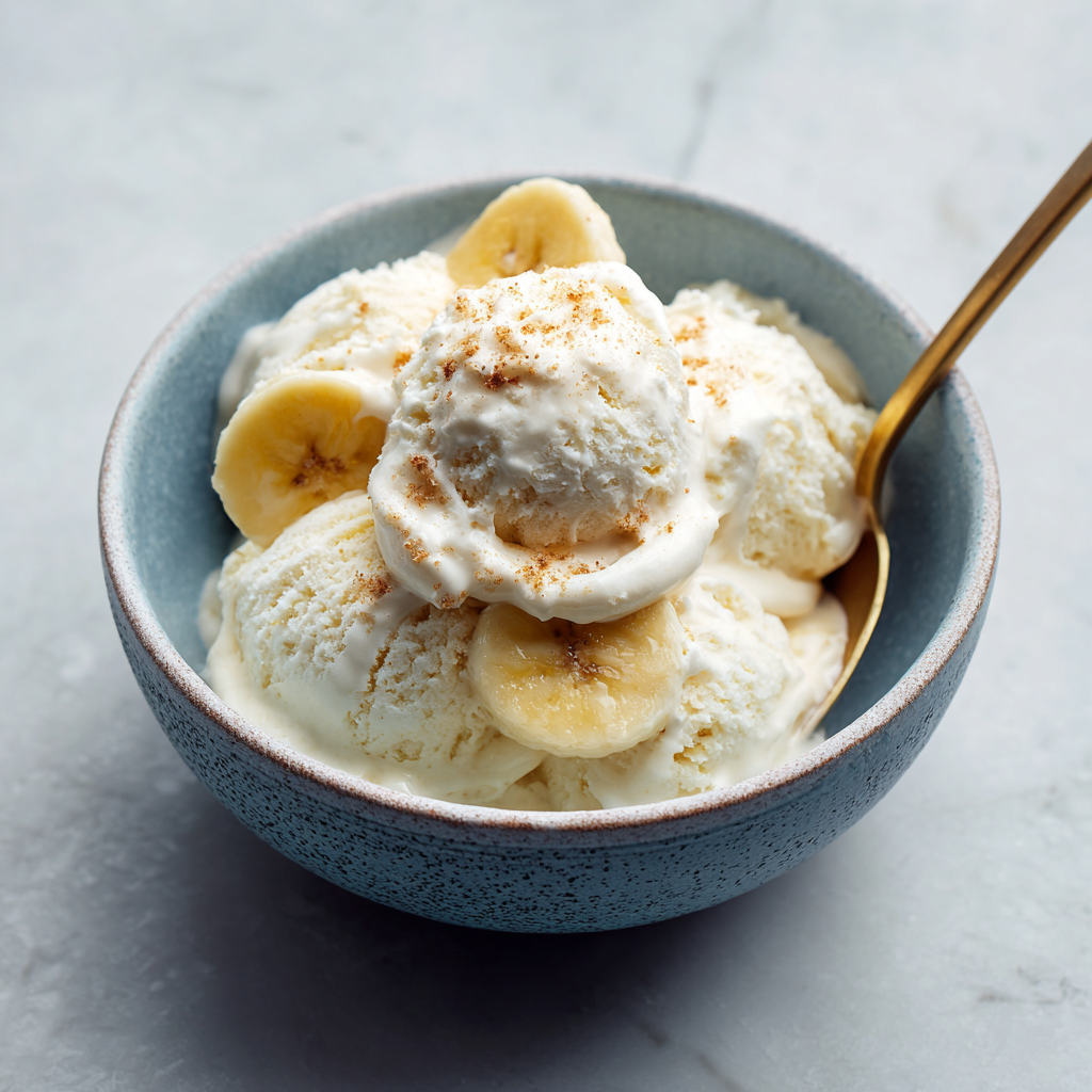 Banana Ice Cream Recipe - Recipe Image