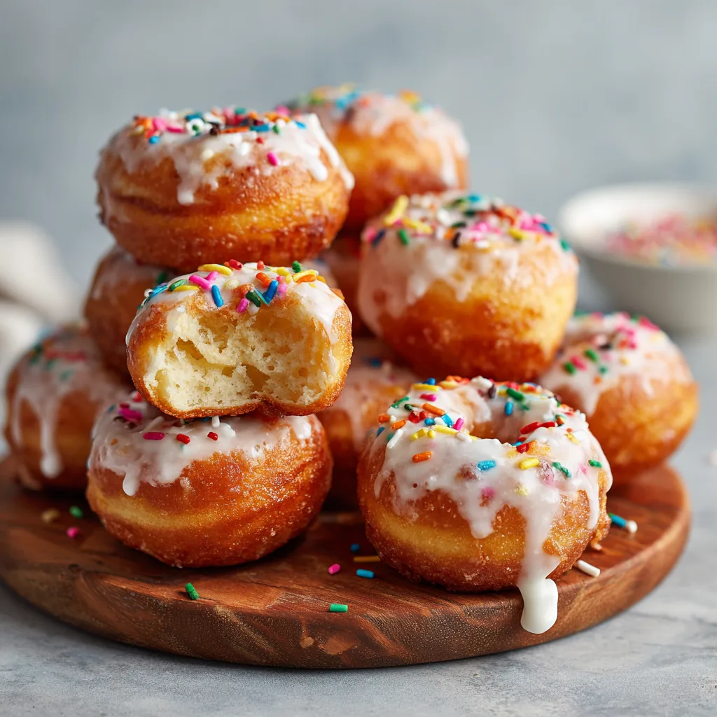 Mini Donuts Recipe 3 Mini Donuts Recipe - Recipe Image