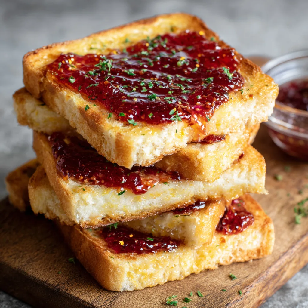 Jam Butter Toast Recipe 2 Jam Butter Toast Recipe - Recipe Image