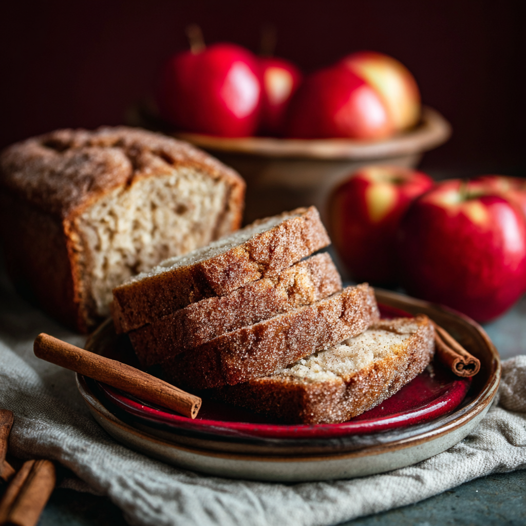 Apple Cider Donut Bread Recipe - Recipe Image