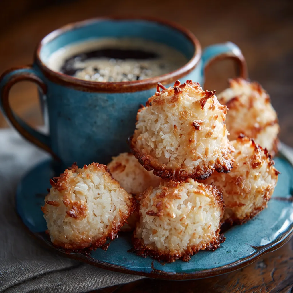 Coconut Macaroons Recipe 3 Coconut Macaroons Recipe - Recipe Image