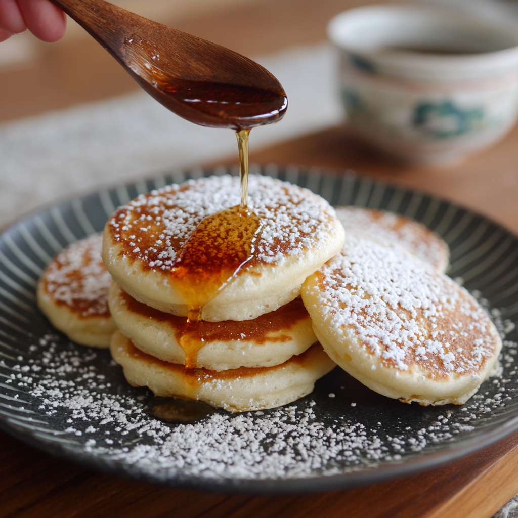 Mochi Pancakes Recipe - Recipe Image