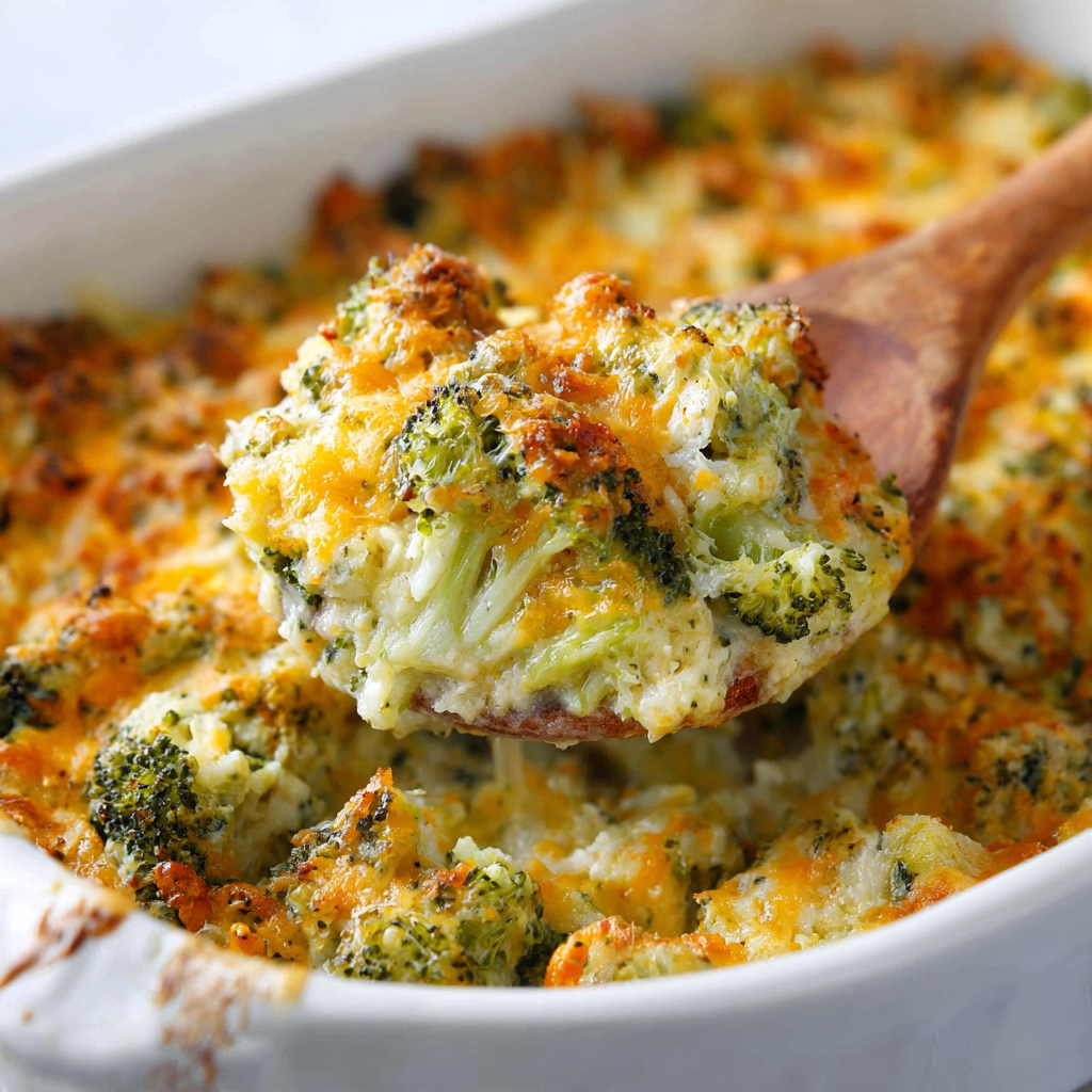 Cheesy Broccoli Casserole Recipe - Recipe Image
