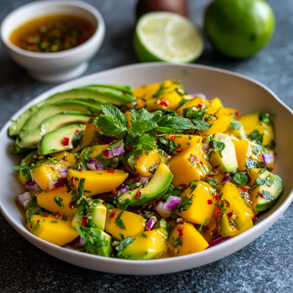 Mango Avocado Salad Recipe - Recipe Image