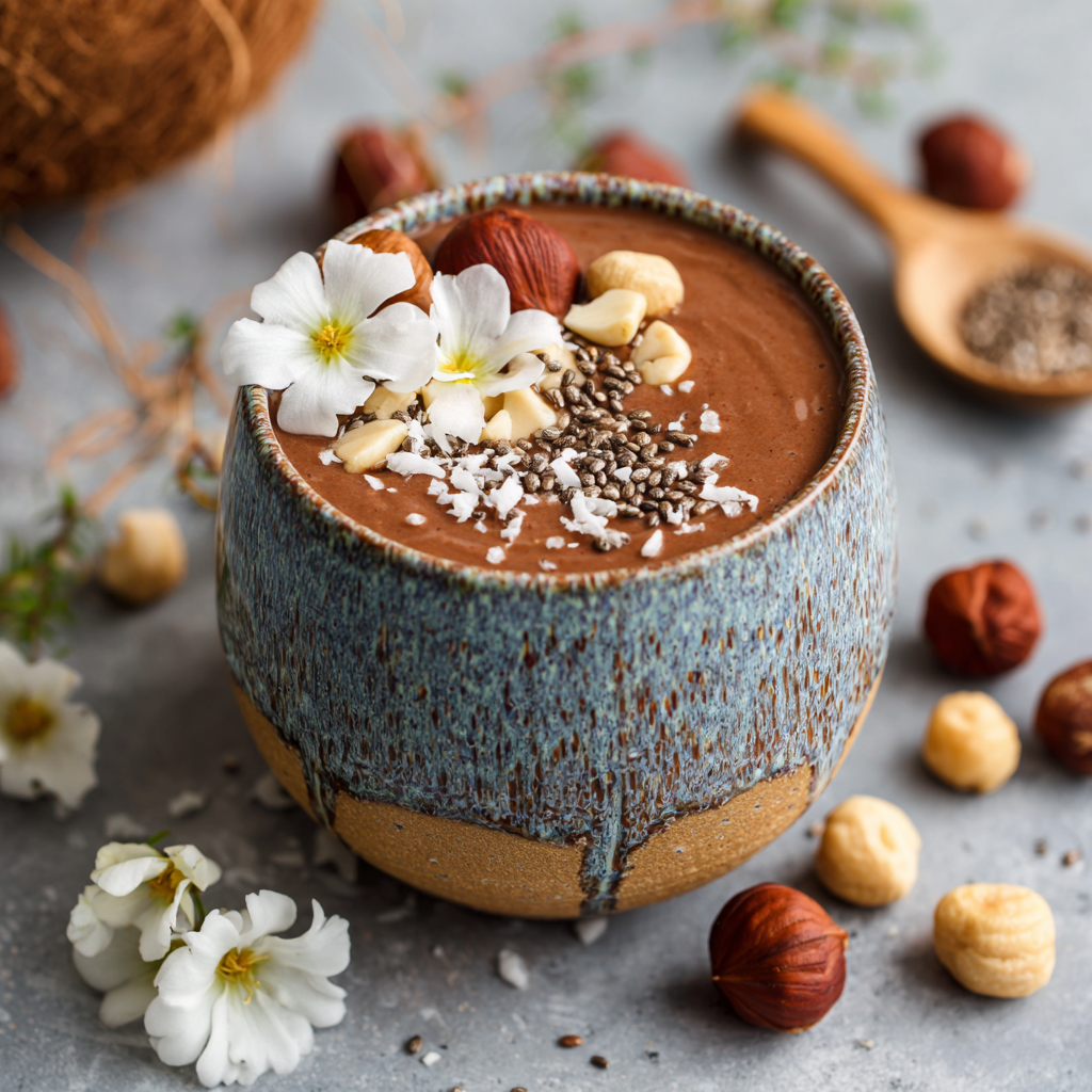 Hazelnut Cocoa Coconut Chia Indulgence Recipe 3 Hazelnut Cocoa Coconut Chia Indulgence Recipe - Recipe Image