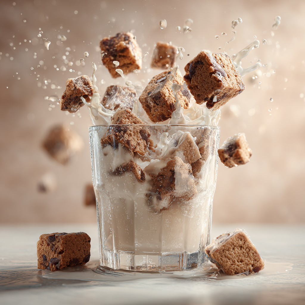 Milk and Cookie Ice Cubes Recipe 3 Milk and Cookie Ice Cubes Recipe - Recipe Image