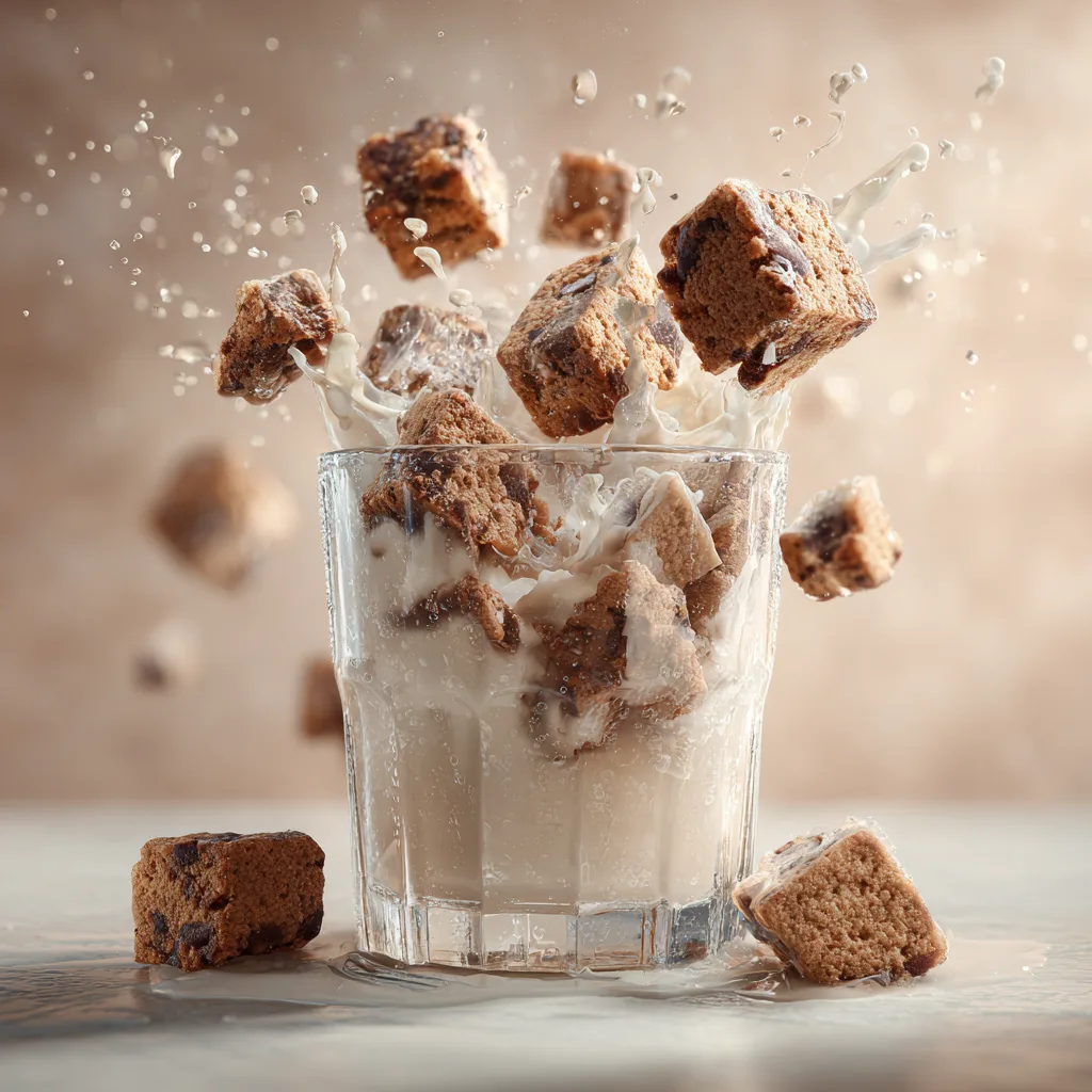 Milk and Cookie Ice Cubes Recipe 3 Milk and Cookie Ice Cubes Recipe - Recipe Image